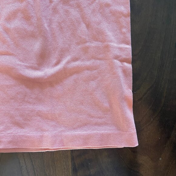 Lacoste Mens Classic Fit Peach Polo Shirt - Size XL - Picture 3 of 4